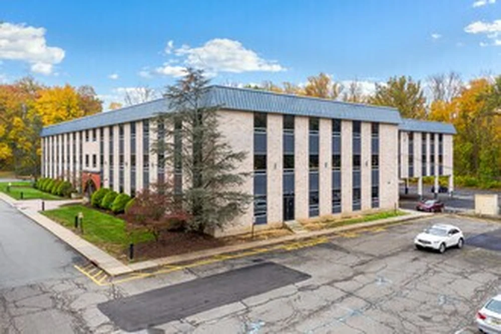 Exterior of our Morristown office building at 25 Lindsley Drive