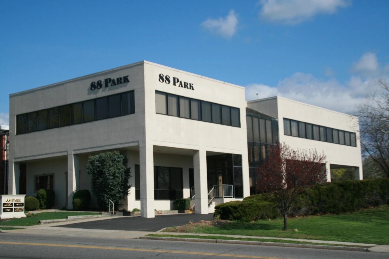 Exterior of our Nutley office building at 88 Park Avenue